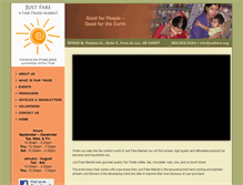 Tablet Screenshot of justfare.org